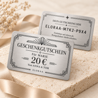 Digitaler Geschenkgutschein per E-Mail