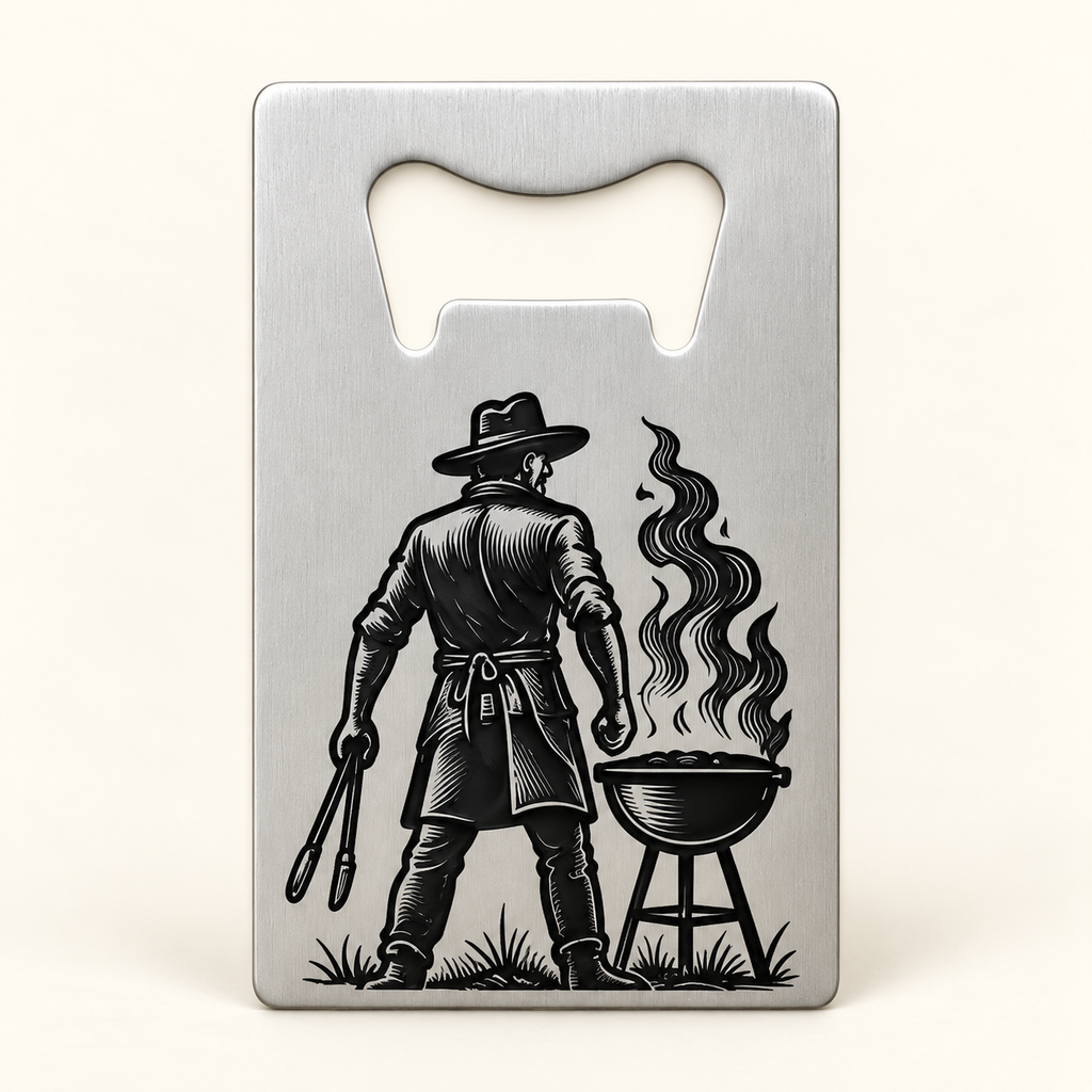 Flaschenöffner „Grillmeister“ – optional mit persönlicher Widmung