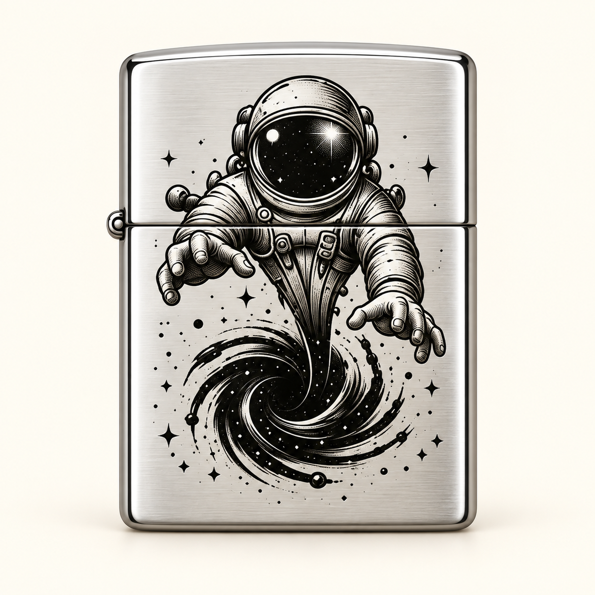 Feuerzeug „Astronaut“ – optional mit persönlicher Widmung