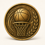 Basketball – Erinnerungsmünze mit persönlicher Widmung