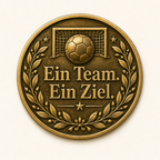 Handball – Erinnerungsmünze mit persönlicher Widmung