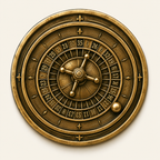Roulette – personalisierte Spielmünze mit Widmung