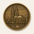 Kölner Dom – personalisierte Reise- & Naturmünze mit Widmung