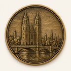 Magdeburger Dom – personalisierte Reise- & Naturmünze mit Widmung