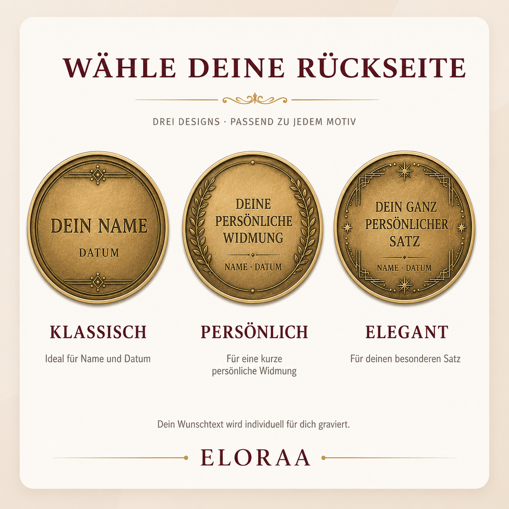 Deine persönliche Erinnerungsmünze
