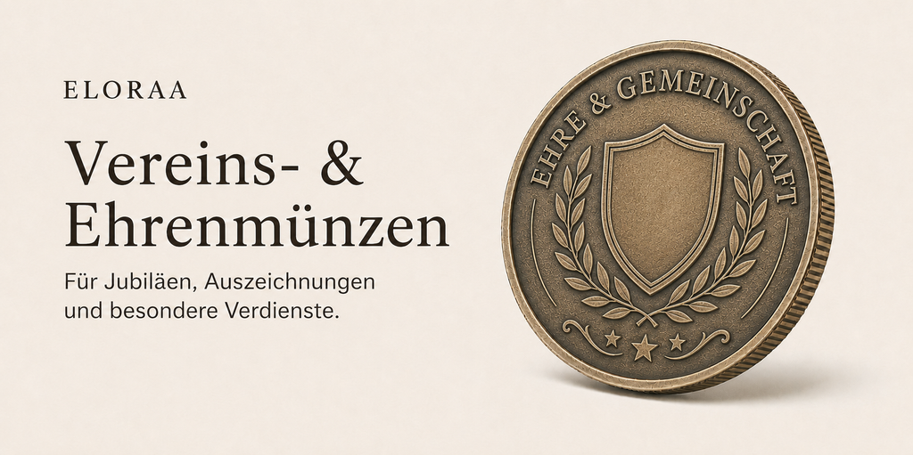 Vereins- & Ehrenmünze aus Messing