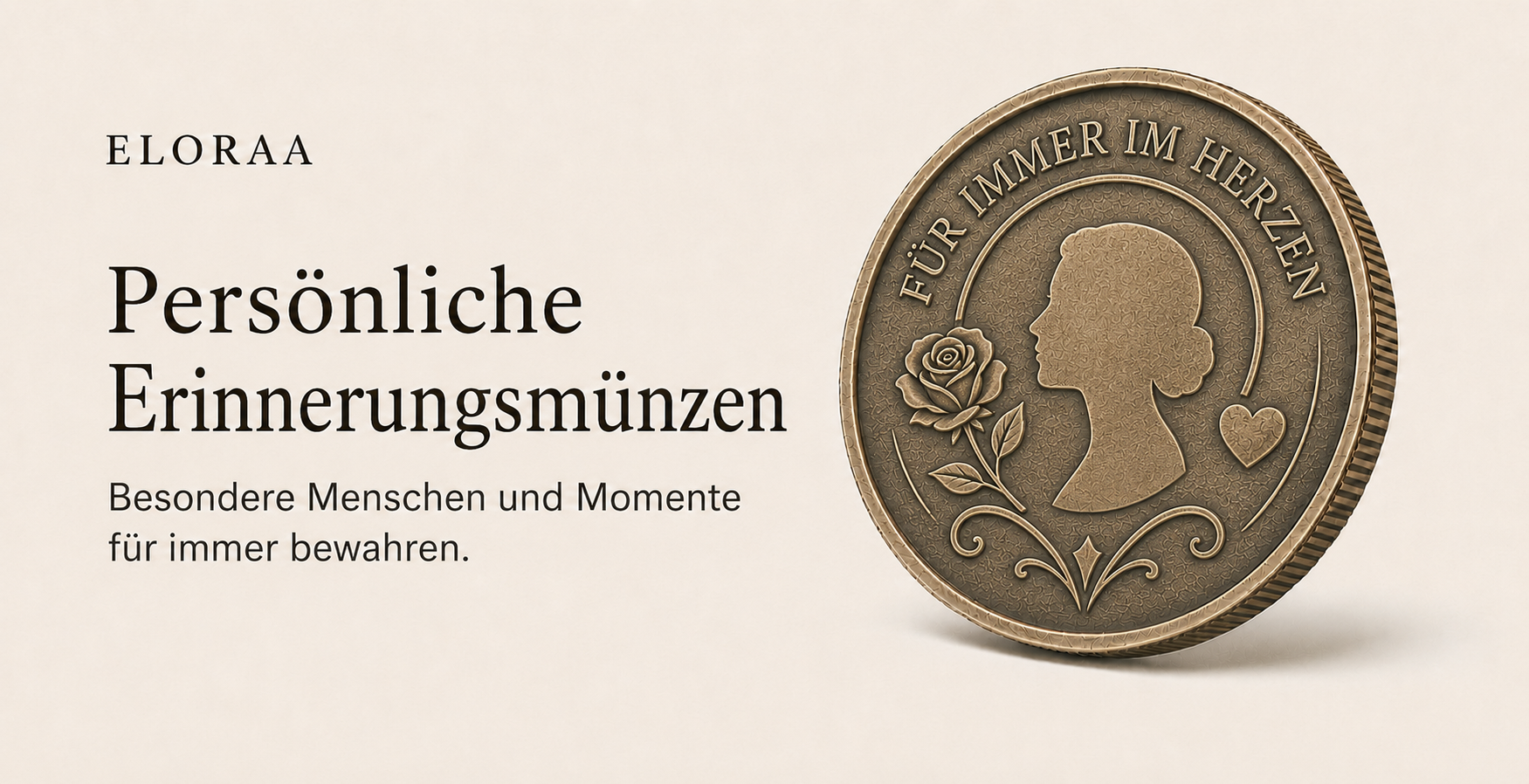 Deine persönliche Erinnerungsmünze